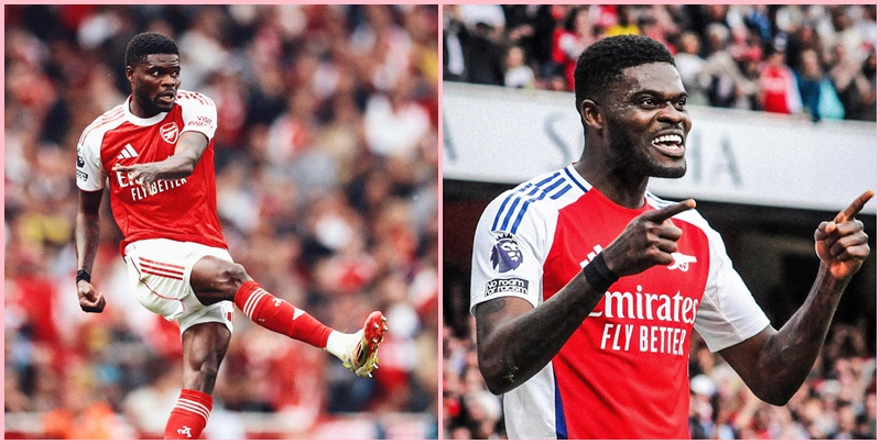 Thomas Partey tiến gần việc gia hạn với Arsenal